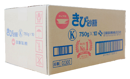K750きび砂糖　750g×10